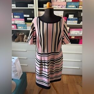 NWT Lightweight trendy striped dress